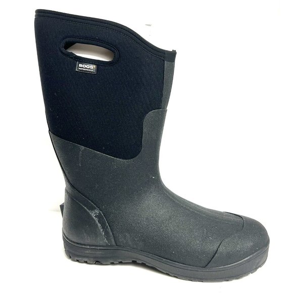 Bogs Mens Ultra High Snow Boot Black Size 16 M